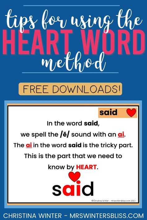 Science Of Reading First Grade Activities, Heart Words Anchor Chart, Ufli Foundations Materials, Heart Word List, 2nd Grade Science Of Reading, Science Of Reading Decoding Strategies, Ufli Foundations Phonics, Heart Words Kindergarten, Ufli Foundations Activities