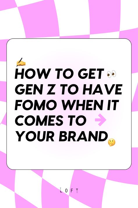 Let’s chat about getting Gen Z to feel FOMO about your brand! 🌟 It’s all about creating buzz and making your brand feel like the must-have of the moment. Use exclusive drops, limited-time offers, and real talk from actual customers to spark that “I need this now!” feeling. Want tips on making it happen? Hit the link to dive in! 🚀

[social media advertising, video creator, user-generated content, creative ads, ads expert, AI, video marketing specialist, UGC, branding strategies]⁠ Tips Creative Ads, Gen Z Branding, Gen Z Social Media, Gen Z Graphic Design, Gen Z Marketing, Digital Marketing Creative Ads, Advertising Video, Recruitment Marketing, Branding Strategies