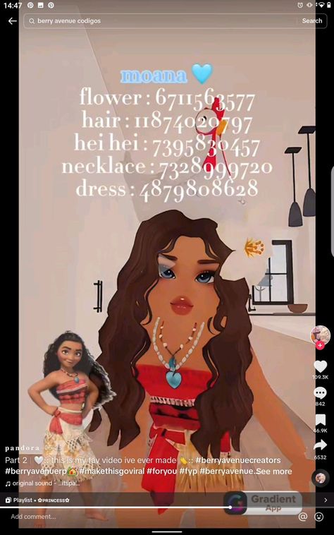 Berry Avenue Codes Moana, Berry Ave Disney Princess Codes, Disney Berry Ave Codes, Berry Avenue Disney Outfit Codes, Berry Avenue Codes Disney, Berry Avenue Princess Codes, Berry Avenue Codes Disney Princess, Berry Avenue Dance Codes, Berry Avenue Codes Princess