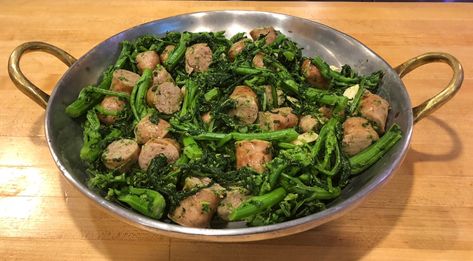 Sausage and Broccoli Rabe Broccoli Rabe And Sausage Recipes, Broccoli Rob And Sausage Recipe, Broccoli Rabe Recipes Sausage, Sausage And Broccoli Rabe, Broccoli Rabe And Sausage, Broccoli Rabe Recipe, Sausage And Broccoli, Italian Main Dishes, How To Make Broccoli