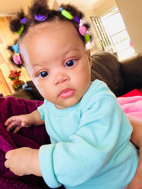 Hairstyle ideas for black baby girls Infant Girls Hairstyles Baby, Baby Girl Hair Styles, Infant Hairstyles, Girl Hair Styles, Infant Hair, Hair Styles Black, Kids Styles, Black Baby