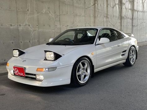 1997 Toyota MR2 GT-S Turbo 5MT 29,000KM 🔥 Graded 4.5 ! Aftermarket wheels. $31,400 including importation expenses. 1992 Toyota Mr2, Mr2 Turbo, Aesthetic Cars, Car Things, Toyota Mr2, Aftermarket Wheels, Car Ideas, First Car, Vroom Vroom