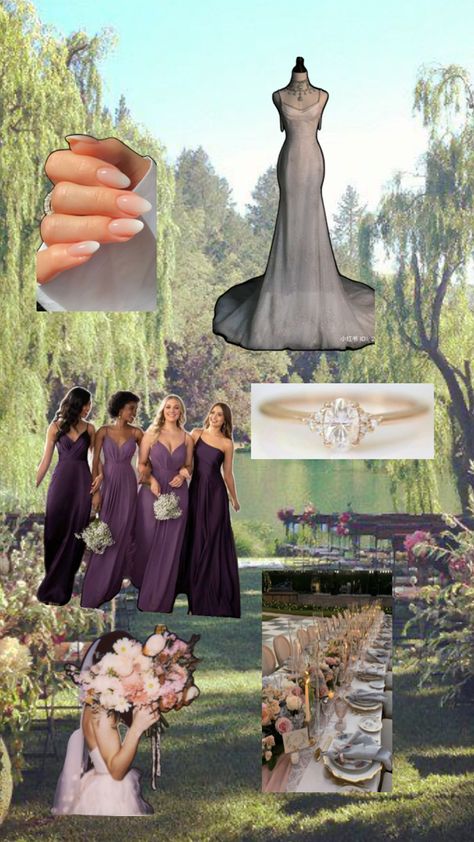 Dark purple bridesmaid dresses, wedding, wedding hair, wedding nails, dream wedding Dark Purple Bridesmaid Dress, Dark Purple Bridesmaid Dresses, Purple Bridesmaid Dress, Purple Bridesmaid, Purple Bridesmaids, Purple Bridesmaid Dresses, Hair Wedding, Wedding Nails, Dresses Wedding