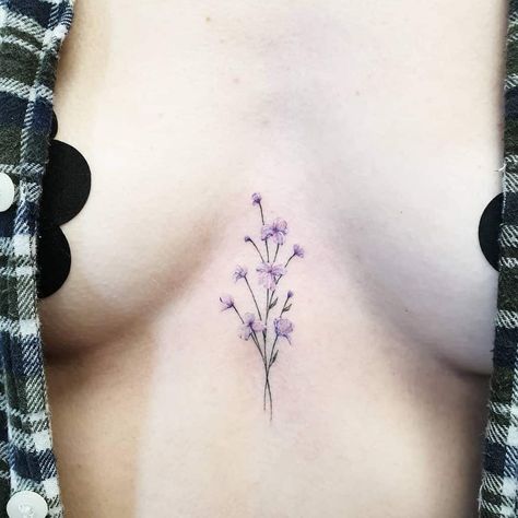 Top 57+ Best Sweet Pea Flower Tattoo Ideas - [2021 Inspiration Guide] Pea Flower Tattoo, Sweet Pea Flower Tattoo, Chest Tattoo Flowers, Sweet Pea Tattoo, Violet Flower Tattoos, Sweet Pea Flower, Small Chest Tattoos, Flower Tattoo Ideas, Sweet Pea Flowers