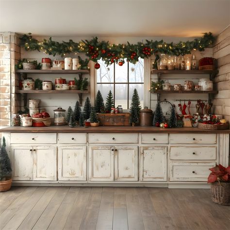 DIY Christmas kitchen