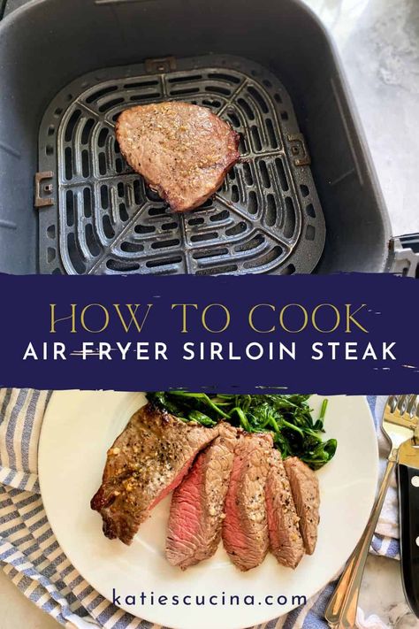 Air Fry Steak, Air Fryer Recipes Low Carb, Air Fryer Recipes Breakfast, Fried Steak Recipes, Air Fryer Recipes Snacks, Cook Steak, Air Fryer Steak, Cooks Air Fryer, Air Fried Food