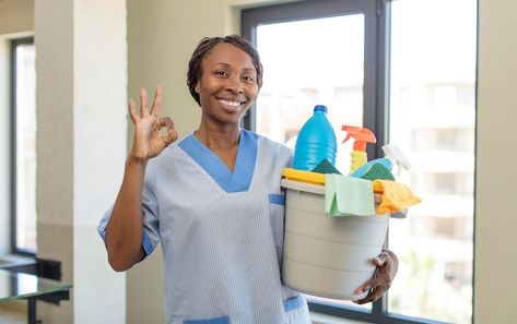 House Maid, Feeling Scared, Happy House, Happy A, Video New, Feeling Happy, Premium Photo, Okay Gesture, Siding