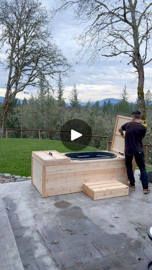 956K views · 18K reactions | Who thinks this is just going to turn into a swimming pool for my kids the second summer comes around? It was literally the first thing they said when they saw it. Well here’s to starting my day with freezing cold water… 🤷🏻‍♂️(and I will be adding a filter and water chiller in the storage area in the future) #coldplunge #diy #icebath #plunge #diydad | DadSocial | DadSocial · Original audio Freezing Cold, Ice Baths, Storage Area, They Said, My Day, Just Go, Swimming Pool, Swimming Pools, The Future