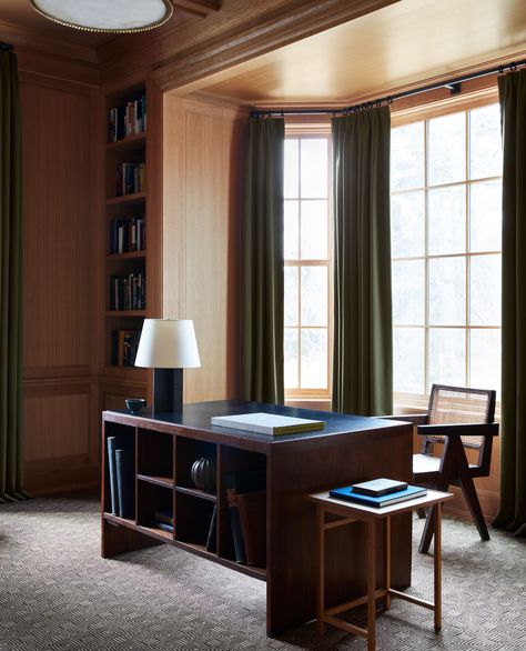 Formal Balance, Alyssa Kapito, Cleaning White Walls, Pigeon Hole, King Chair, Shingle Style Homes, Green Curtains, Pierre Jeanneret, New York Apartment