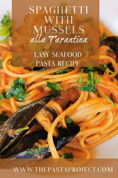 Mussels Recipe Pasta, Park In Korea, Italian Seafood Pasta, Italian Pasta Recipes Authentic, Italian Seafood, Italian Seafood Recipes, Art Park, Mussels Recipe, Seafood Pasta Recipes