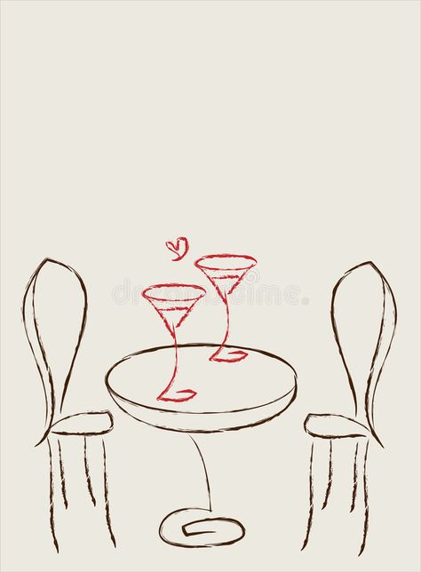 Table for two. Illustration of a table for two , #Sponsored, #Table, #Illustration, #table #ad Wedding Table Illustration, Dinner Table Tattoo, Table Tattoo Design, Table Illustration Art, Dinner Table Drawing, Dining Table Illustration, Dinner Table Illustration, Table Tattoo, Table Sketch