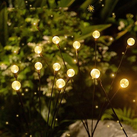 Waterproof Lights, Solar Powered Garden Lights, Firefly Lights, Butterfly Lighting, Decor Lamp, Patio Fence, Outdoor Landscape Lighting, Lamp Outdoor, Garden Lights