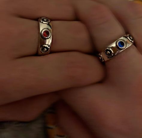 Matching Howls rings I got for my love and I! : ghibli Isao Takahata, Aesthetic Rings, For My Love, Anime Jewelry, Alt Style, The Director, Film Studio, Couple Jewelry, Howls Moving Castle