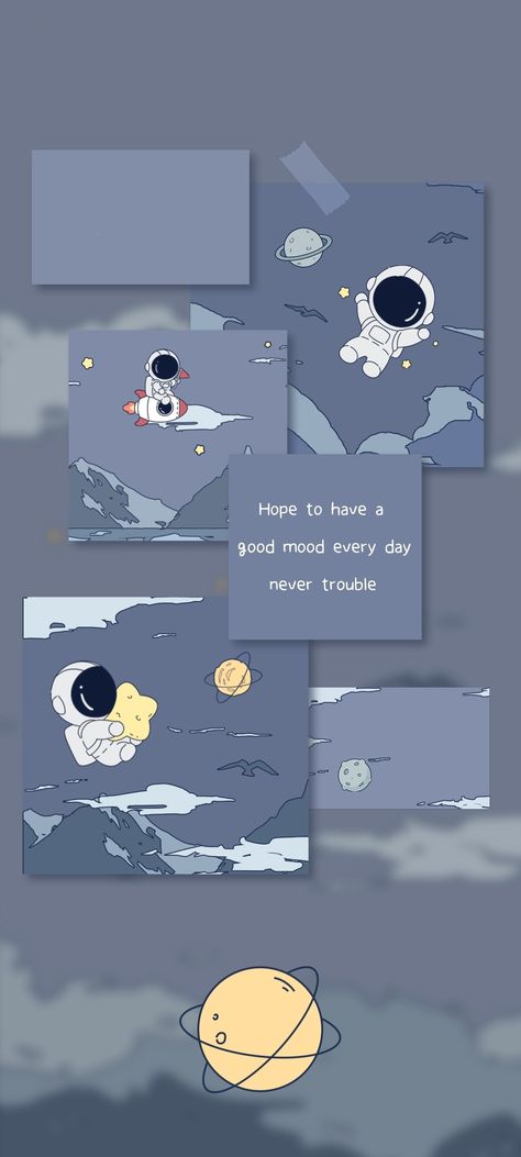 Austraunot Wallpaper, Iphone Xr Wallpaper, Wallpaper Wa, Astronaut Wallpaper, Iphone Wallpaper Kawaii, Cute Galaxy Wallpaper, Wallpaper Doodle, Cute Desktop Wallpaper, Cute Tumblr Wallpaper