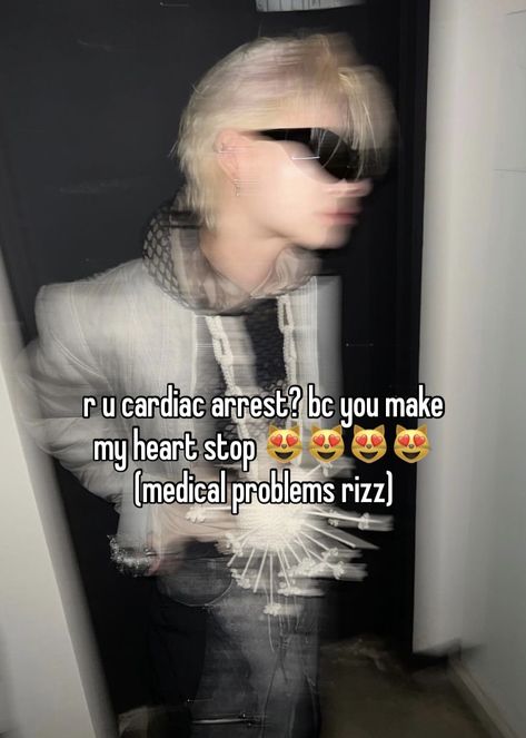 this is an inside joke that nakes me laugh everytine bc i used to think cardiac arrest made ur brain stop hahahahah #niki #enhypen #kpop #fyp #whisper Kpop Pickup Lines, Kpop Pick Up Lines, Rizz Lines Tiktok, Pick Up Line Memes, Compliment Words, Clever Pick Up Lines, I Have 3 Sides, Bad Pick Up Lines, Rizz Lines