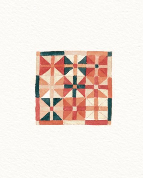 Painting quilt patterns must be one of my favourite ways to unwind and relax. It’s so easy and it always turns out great ☺️ And it’s also great reference for later illustrations🌱🌼 Flashing imagery on the last slide, please be careful if you are sensitive ❤️ . . . . . #art #illustration #drawing #traditionalart #traditionalillustration #linelgouache #gouache #gouacheillustration #watercolorart #sketch #sketchbook #sketchbooks #childrensillustration #childrensbooks #childrensbookillustration... Gouache Pattern, Quilt Drawing, Quilt Illustration, Sketchbook Patterns, Ways To Unwind, Inspo Wall, Gouache Illustrations, Picture Illustration, Childrens Illustrations