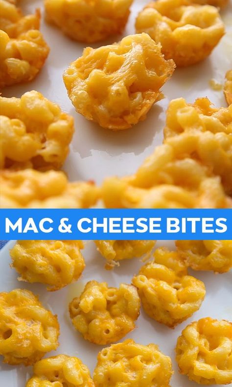 Macaroni And Cheese Bites, Easy Macaroni And Cheese, Cheese Bites Recipe, Resepi Biskut, Resep Pasta, Mac And Cheese Bites, Easy Macaroni, Macaroni Recipes, Meal Prep Plans