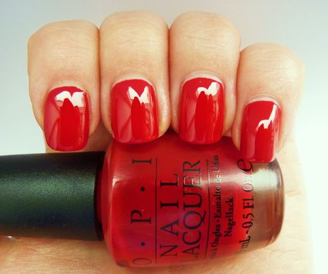 The perfect red Red Polish, Fall Semester, Nail Box, Nice Nails, Red Nail Polish, Red Nail, Opi Nail Polish, Colorful Nail Designs, Pretty Nail Art