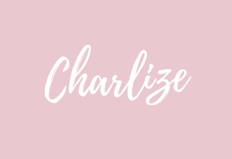 Charlize C Girl Names, List Of Girls Names, German Names, Free Man, Name List, Girl Names, Meant To Be, Collage, The Originals