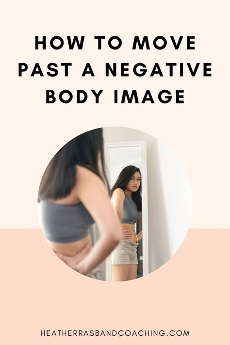 It's unfortunate that the media and society have set unrealistic body image standards. But the good news is that you can in fact move on from having an unhealthy body image. In this post, I share my best advice as a faith based life coach about how to move past a negative body image, including how to fully love your body instead of hating it, including how to improve body positivity, how to stop negative self talk, and more. If you're working on moving past a negative body image, this is a must Stop Negative Self Talk, Healthy Body Images, Healthy Changes, Love Your Body, Learning To Love Yourself, Negative Self Talk, Loving Your Body, Self Talk, Negative Emotions