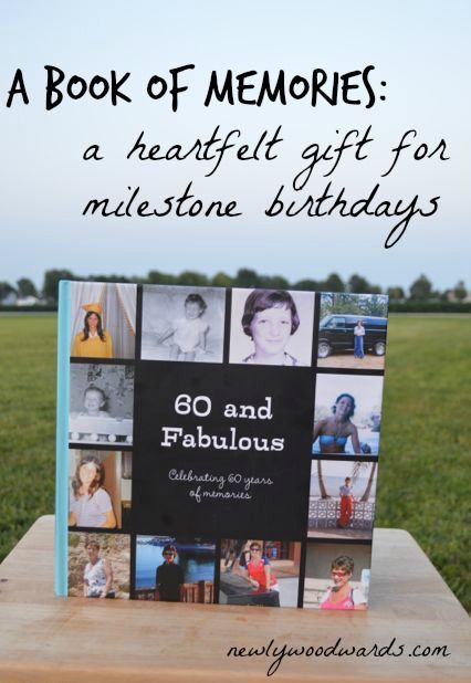 This book was compiled with over sixty memories from the birthday girl's friends and families. This is a perfect gift for any milestone birthday. (60 and Fabulous) 60th Birthday Ideas For Dad, 60th Birthday Ideas For Mom, 90's Birthday Party, 70th Birthday Parties, 80th Birthday Party, 65th Birthday, 60th Birthday Party, 60th Birthday Gifts, Milestone Birthday