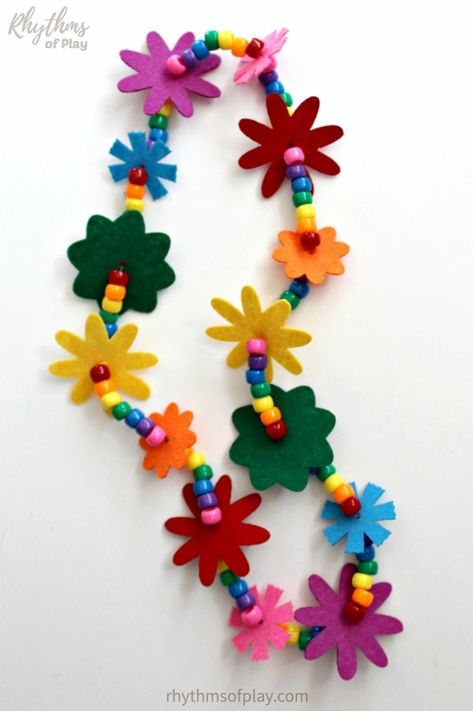 Diy Leis For Kids, Hawaiian Day Activities For Kids, Hawaiian Activities For Preschoolers, Hawaiian Arts And Crafts, Hawaii Activities For Kids, Luau Crafts For Kids, Hawaiian Crafts For Kids, Hawaii Crafts For Kids, Hawaiian Kids Crafts