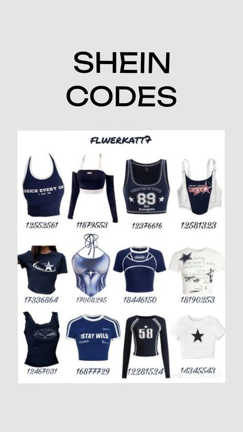 #shein #codes #fashion #model #tops Shein Tube Tops, Shein Tops Codes, Shein Codes 2024, Shein Clothes Codes, Shein Finds With Codes, Shein Codes Outfits, Shein Outfits Codes, Temu Codes, Trendy Shein Outfits