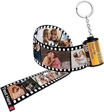 Personalized Camera Film Roll Keychain with Pictures Custom Film Roll Keychain for Birthday Father's Day Mother's Day Camera Film Roll, Reuse Crafts, Camera Keychain, Boyfriends Girlfriends, Film Roll, Bf Gifts, Camera Film, Iphone Pictures, Personalized Keychain