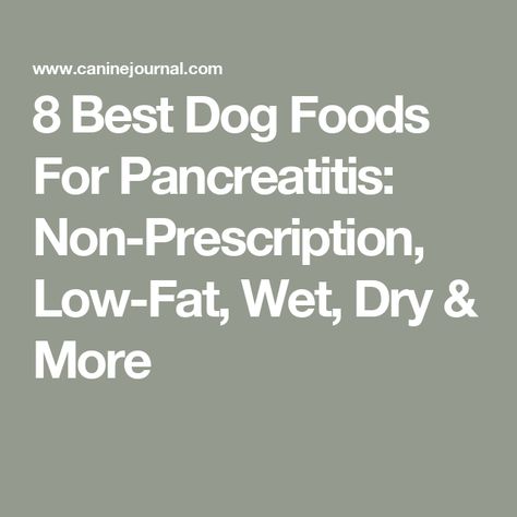 8 Best Dog Foods For Pancreatitis: Non-Prescription, Low-Fat, Wet, Dry & More Fresh Chicken Recipes, Low Fat Dog Food, Best Dry Dog Food, Fat Dogs, Dog Foods, Venison Recipes, Food Intolerance, Fresh Chicken, Best Dog Food