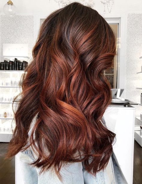 Deep Auburn Hair, Light Auburn Hair Color, Brown Auburn Hair, Auburn Red Hair, Light Auburn Hair, Dark Auburn Hair, Auburn Balayage, Chestnut Brown Hair, Copper Balayage