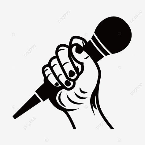 hand,hold,microphone,podcast,power,black,logo,monogram,simbol Microphone Logo Design, Hand Holding Microphone, Logo Microphone, Microphone Png, Microphone Podcast, Mic Logo, Holding Microphone, Microphone Logo, Microphone Vector