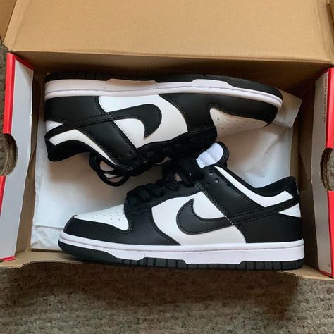 Brand New Includes Original Box Super Fast Shipping Never Worn 100% Authentic From Nike Womens Size Ships Within 24 Hrs Nike Website, Black And White Nikes, Retro Shoes, Nike Air Huarache, Nike Dunk Low, Dream Shoes, Dunk Low, Shoes Nike, Nike Dunk