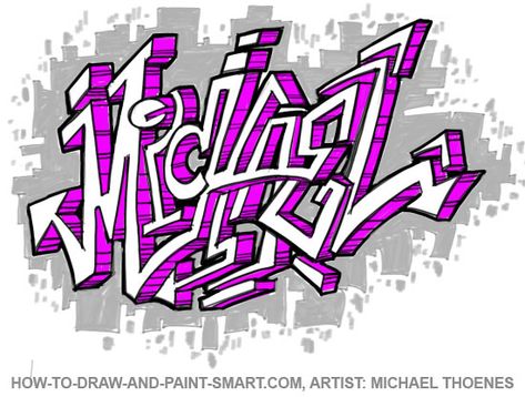 Graffiti Name Art - EducatorPages.com™ Teacher Websites How To Draw Graffiti, Michael Name, Graffiti Names, Bubble Drawing, 7th Grade Art, Name Drawings, 8th Grade Art, Graffiti Letters, Write Your Name