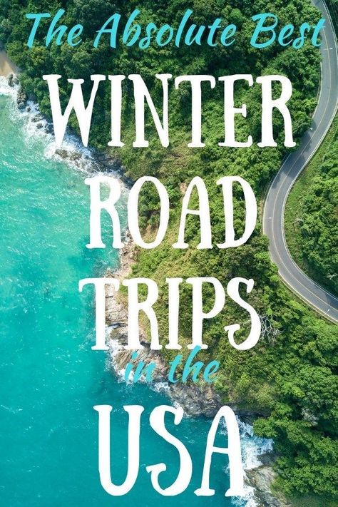 Winter Family Vacations, Best Winter Vacations, Vacations In The Us, Winter Travel Destinations, Ultimate Road Trip, Usa Roadtrip, Winter Road, Us Road Trip, Family Road Trips