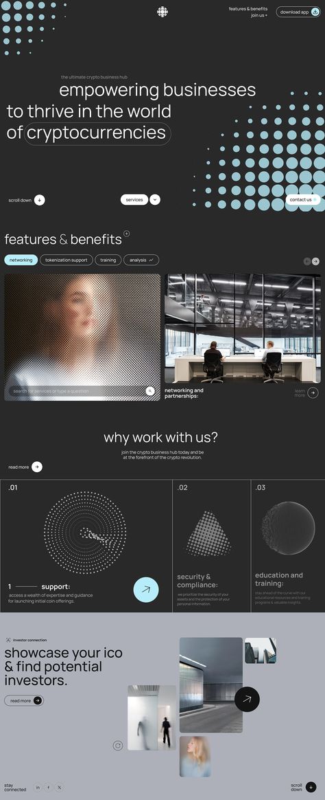 CryptoHub Landing page designed by Irina Gorbacheva. Connect with them on Dribbble; the global community for designers and creative professionals. Brutalism Ui Design, About Web Design, Corporate Website Design, Interactive Web Design, Web Design Examples, Presentation Design Layout, Ui Design Website, Creative Web Design, Web Design Studio