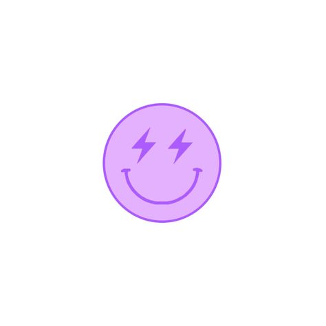 Purple Aesthetic Widget Pictures, Preppy Widgets Purple, Purple Preppy Widgets, Preppy Wallpaper Purple Smile, Smiley Purple Wallpaper, Purple Aesthetic Smiley Face, Smiley Face Lightning Bolt Eyes, Smiley Face Lightning Bolt, Preppy Widgets