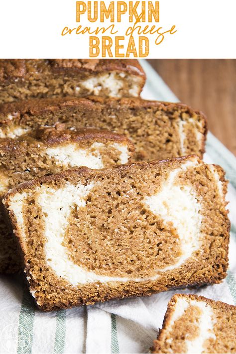 This pumpkin cream cheese bread is a a delicious and moist pumpkin bread that has a sweet swirl of cream cheese in the middle. It's the perfect fall dessert! Amish Friendship Bread Starter Recipes, Friendship Bread Recipe, Pumpkin Cream Cheese Bread, Best Pumpkin Recipes, Amish Bread, Amish Friendship Bread, Cream Cheese Bread, Friendship Bread, Moist Pumpkin Bread