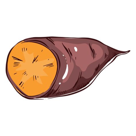 Sliced sweet potato illustration sweet potato #AD , #sweet, #potato, #illustration, #Sliced Sweet Potato Illustration, Potato Illustration, Bread Kawaii, Potato Drawing, Sweet Patato, Kids Book Illustration, Grilled Sweet Potatoes, Song Art, Baby Products Packaging