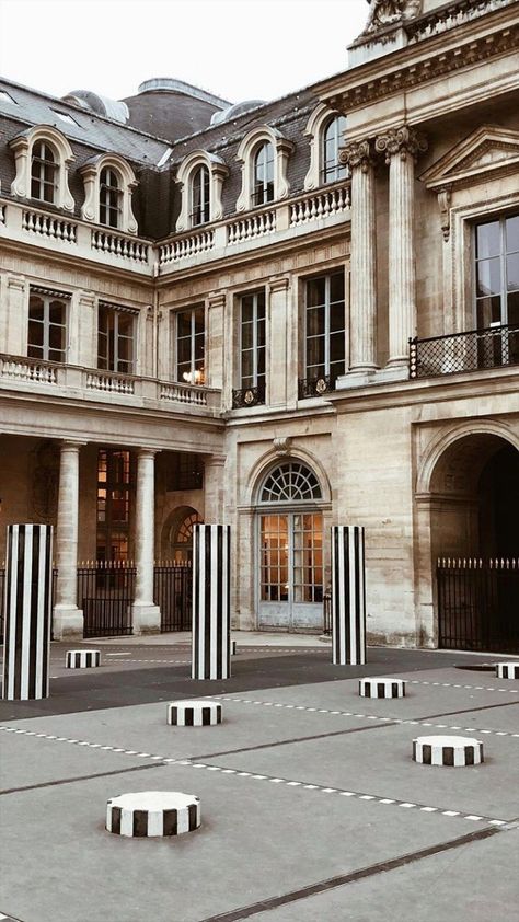 Palais Royal , Paris Palais Royale Paris, Paris Palais Royal, French Facade, Palais Royal Paris, Large Hallway, Paris Architecture, Beautiful Paris, Paris Trip, Parisian Life