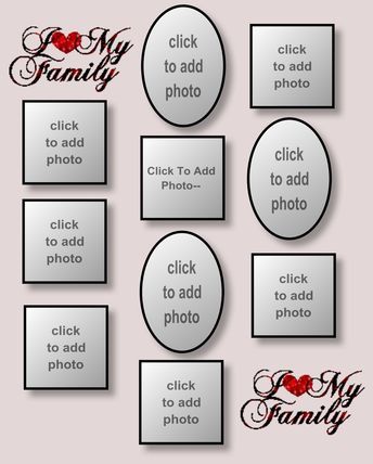 Family Picture Frames On The Wall Ideas, Family Photo Frames Collage, Happy Anniversary Photos, Family Tree Photo Frame, Collage Photo Frame Design, Foto Frame, I Love My Family, Family Collage, Family Photo Collages