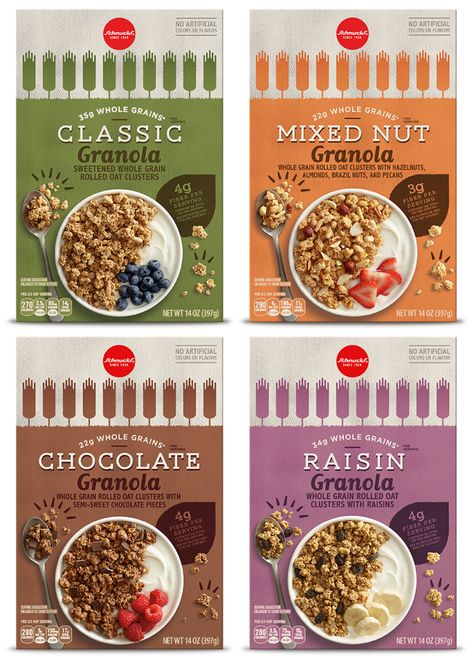 Granola Brands, Harvest Snaps, Cereal Packaging, Rice Packaging, Nut Granola, Spices Packaging, Pecan Rolls, Fruit Packaging, 카드 디자인