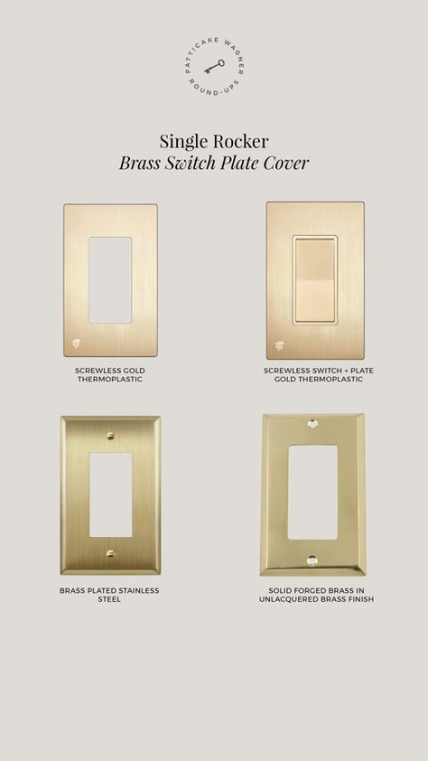 Decorative light switch covers