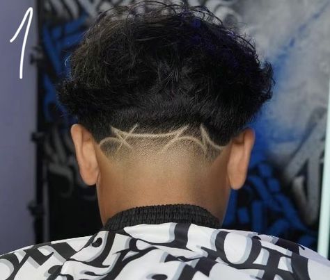 Freestyle Designs Haircut, Taper Design Ideas Haircut, Freestyle Haircut Designs, Freestyle Design Haircut, Taper Fade Haircut Design, Taper Design Haircut, Back Taper Design Haircut, Taper Fade Design, Fade Haircut Designs