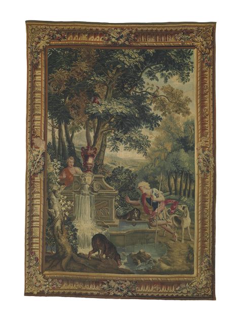 Ovid Metamorphoses, French Tapestry, Medieval Tapestry, Bedroom Murals, Woven Tapestry, Tapestry Fabric, Vintage Tapestry, Fabric Print, Tapestry Weaving