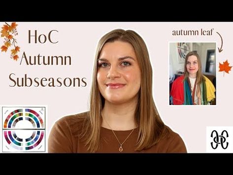 (1) House of Colour Autumn Subseasons Explained! Which subseason are you?! - YouTube House Of Colour Autumn, Hoc Autumn, House Of Colour, Autumn Home, The Four, Autumn Leaves, Hair Makeup, The Creator, Makeup