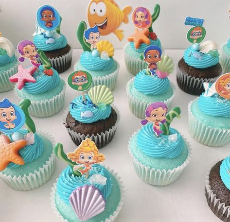 Bubble Guppy Birthday Party, Bubble Guppies Birthday Party Ideas Cake, Bubble Guppies Themed Birthday Party, Bubble Guppies Birthday Theme, Bubble Guppies Birthday Party Ideas, Bubble Guppies Birthday Cake, Bubble Guppies Theme, Bubble Guppies Cake, 15th Birthday Party Ideas