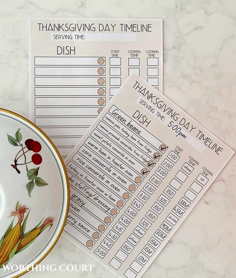 Ocean Spray Cranberry Sauce, Thanksgiving Timeline, Timeline Worksheet, Thanksgiving Countdown, Turkey Prep, Green Bean Dishes, Serving Buffet, Thanksgiving Time, Holiday Hosting