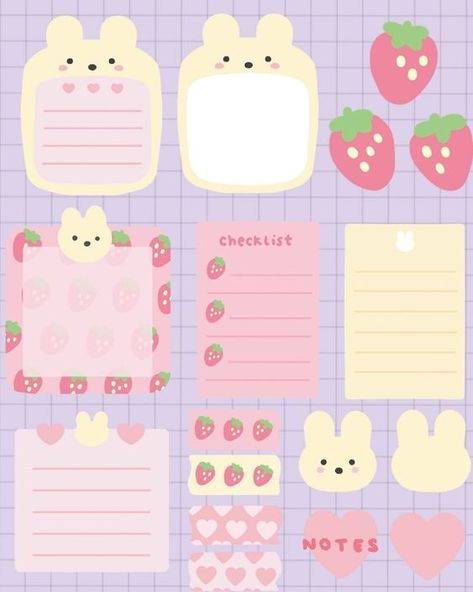 Cute Bear and Bunny Digital Sticker Bundle Transparent - Etsy Canada #stickersprintable #stickersheets #funnystickers #stickerideas #aestheticstickers #cutestickers Cute Stickers For Journaling, Free Kawaii Printables, Cute Stickers Printable Kawaii Planners, Kawaii Journal Template, Cute Printable Stickers Kawaii, Notes Stickers Printable, Kawaii Journal Ideas, Bunny Stickers Kawaii, Good Notes Stickers Png