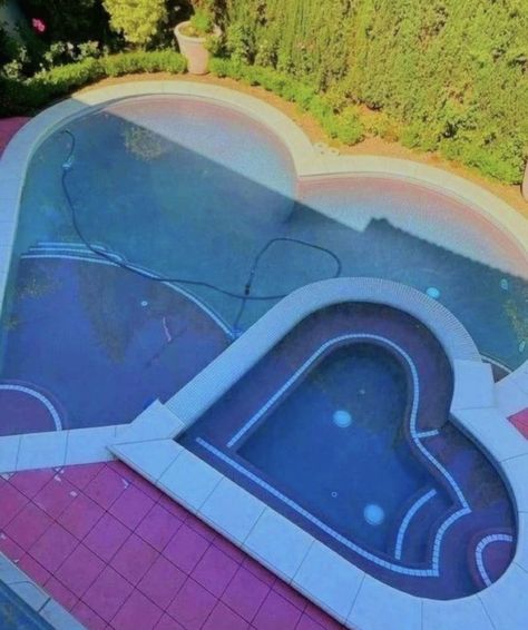 Heart Shaped Pool, Houses Architecture, Inner Being, White Building, Dolls House Interiors, Dream House Rooms, Pretty Room, House Interiors, Cute House