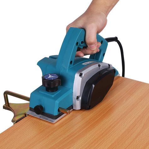 Wood Planer110V Portable Electric Wood Planer Hand Held Woodworking Power Tool for Home Furniture >>> Read  extra at the photo link. (This is an affiliate link). #woodworkingtools Woodworking Images, Electric Planer, Wood Planer, Woodworking Power Tools, Wood Burning Kits, Popular Woodworking, Home Workshop, Door Makeover, Woodworking Furniture